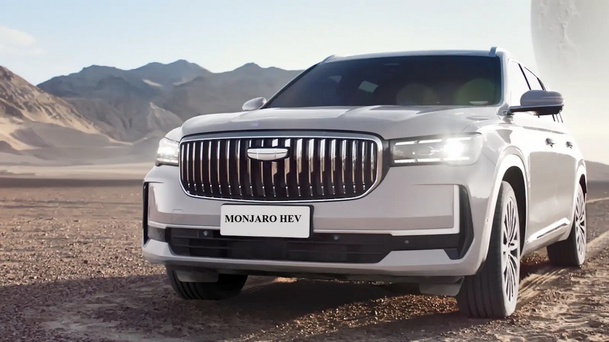 Geely Monjaro trắng hợp mệnh Kim