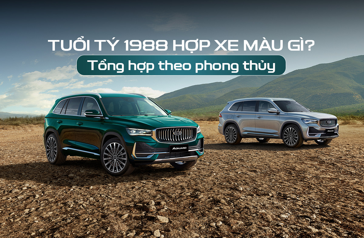 tuổi Thìn 1988 hợp xe màu gì