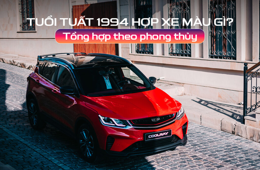 tuổi tuất 1994 hợp xe màu gì