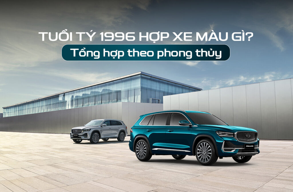 tuổi Tý 1996 hợp xe màu gì