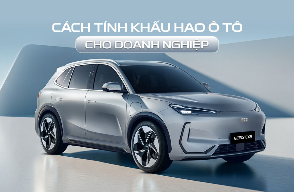 cách tính khấu hao xe ô tô